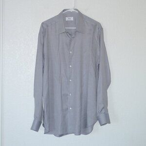BRIONI Cotton Dress Shirt  Made in Italy 17.5 - L